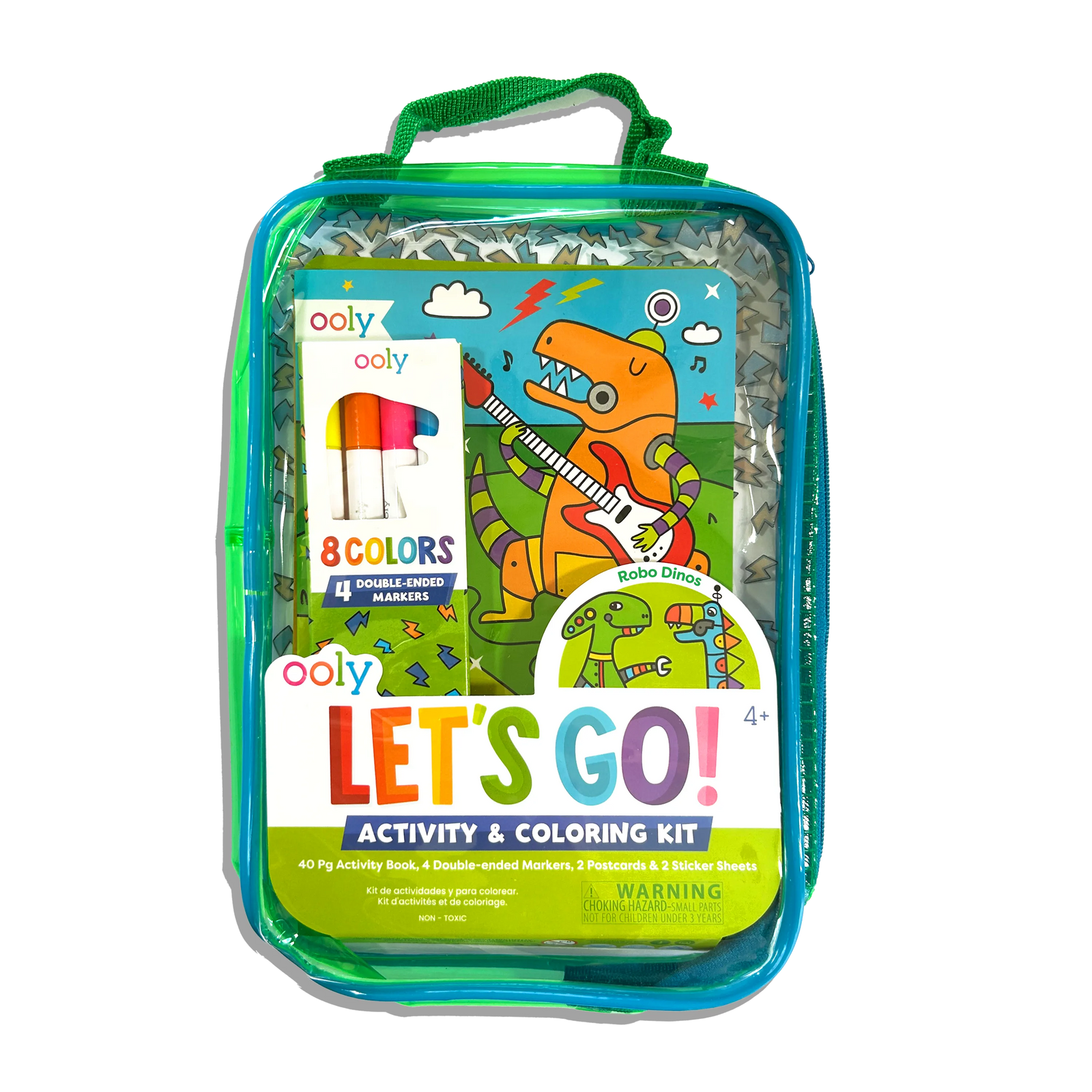 Let's Go!: Activity & Coloring Kit