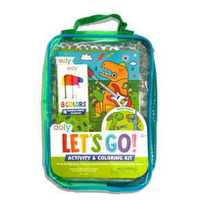Let's Go!: Activity & Coloring Kit