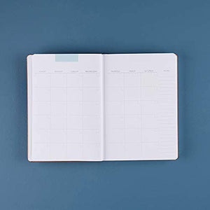 A5 Undated Softbound Focused Planner - Camel