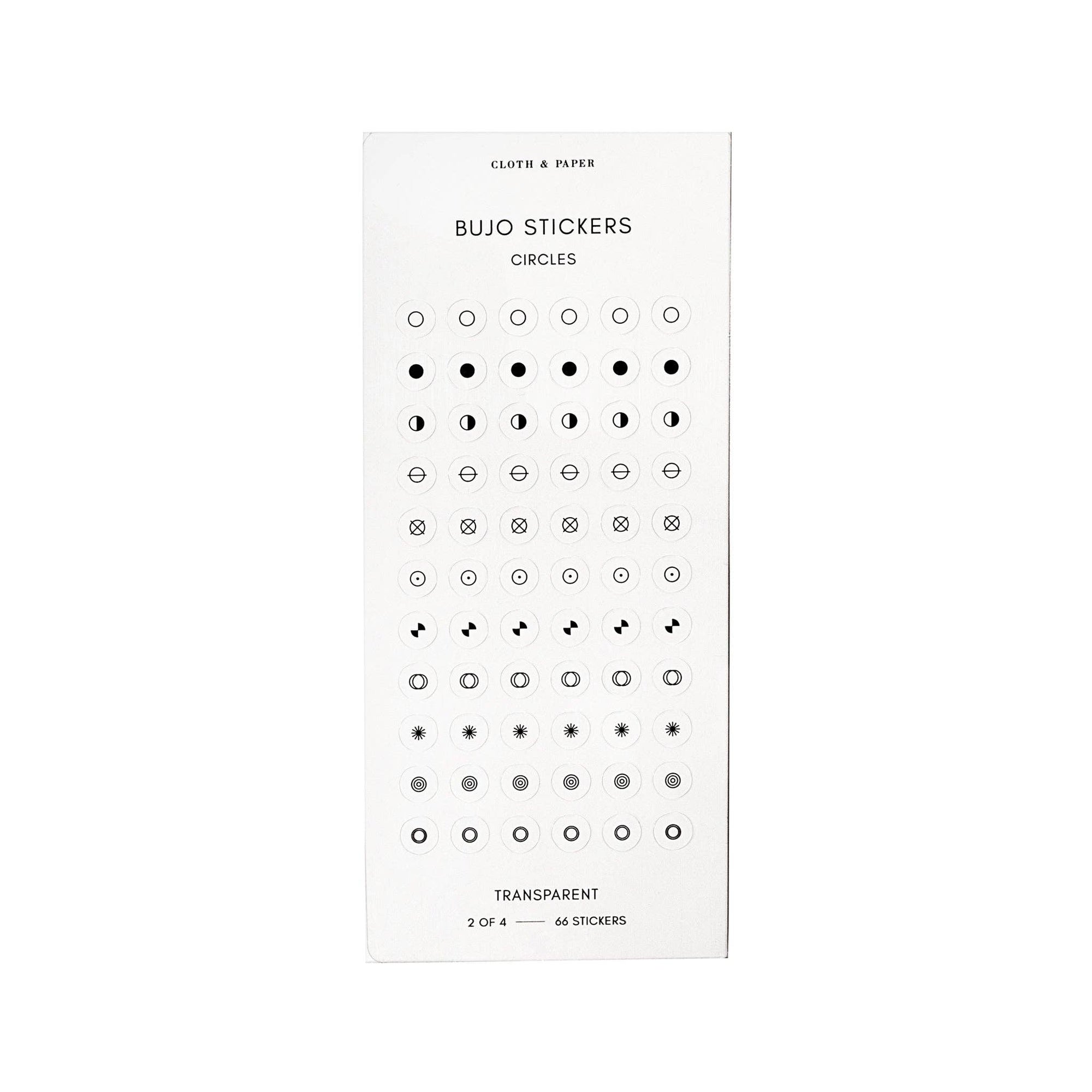 Bujo Sticker Set: Bujo Sticker Set