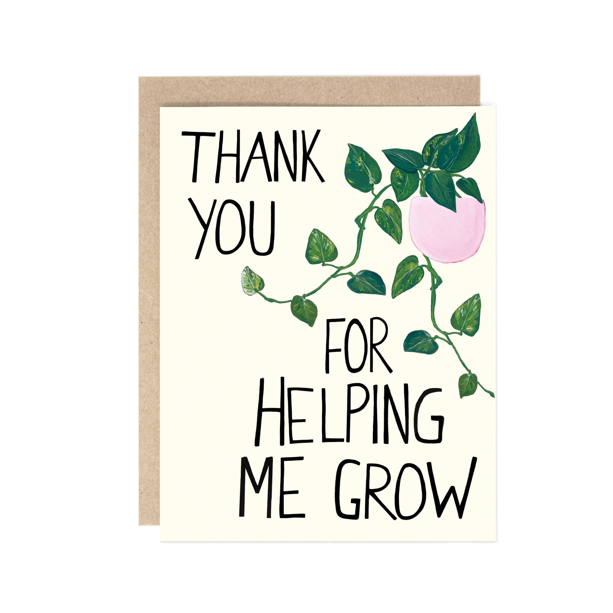 Thank You Vines Card