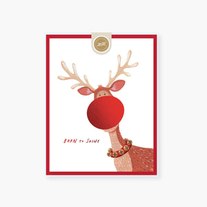 2021 Co. x Holiday Junkie born to shine holiday card: Single