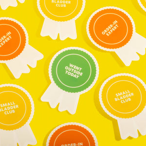Order-In Expert Ribbon Award Sticker