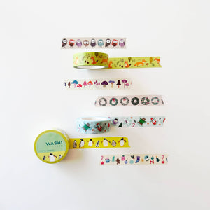 Mushrooms Washi Tape