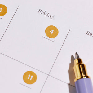 Date Dots - Multi-Color