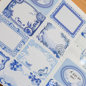 Sticky Notes Tape  - Chinese Porcelain