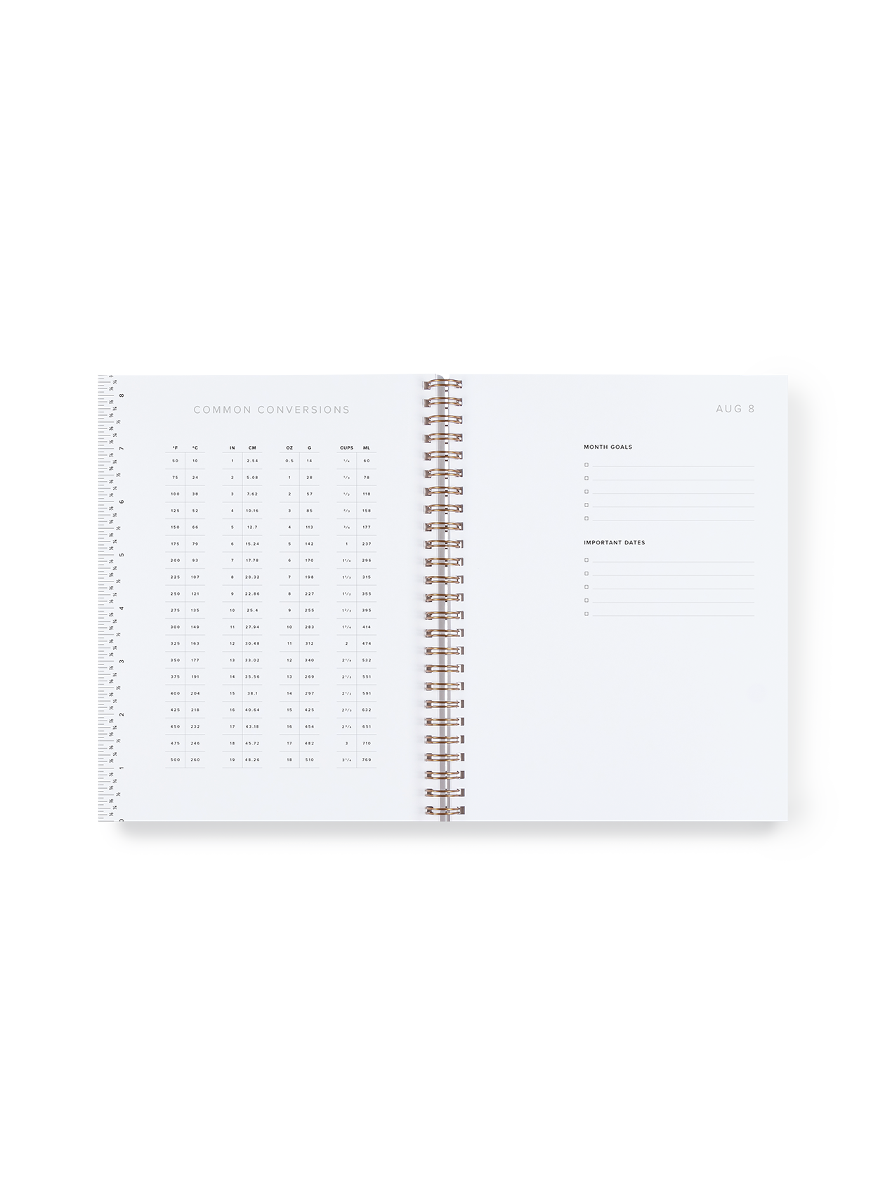 25-26 Weekly Grid Planner: Fern Green