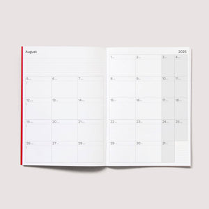 2025/2026 Big Monthly Planner · A4 size