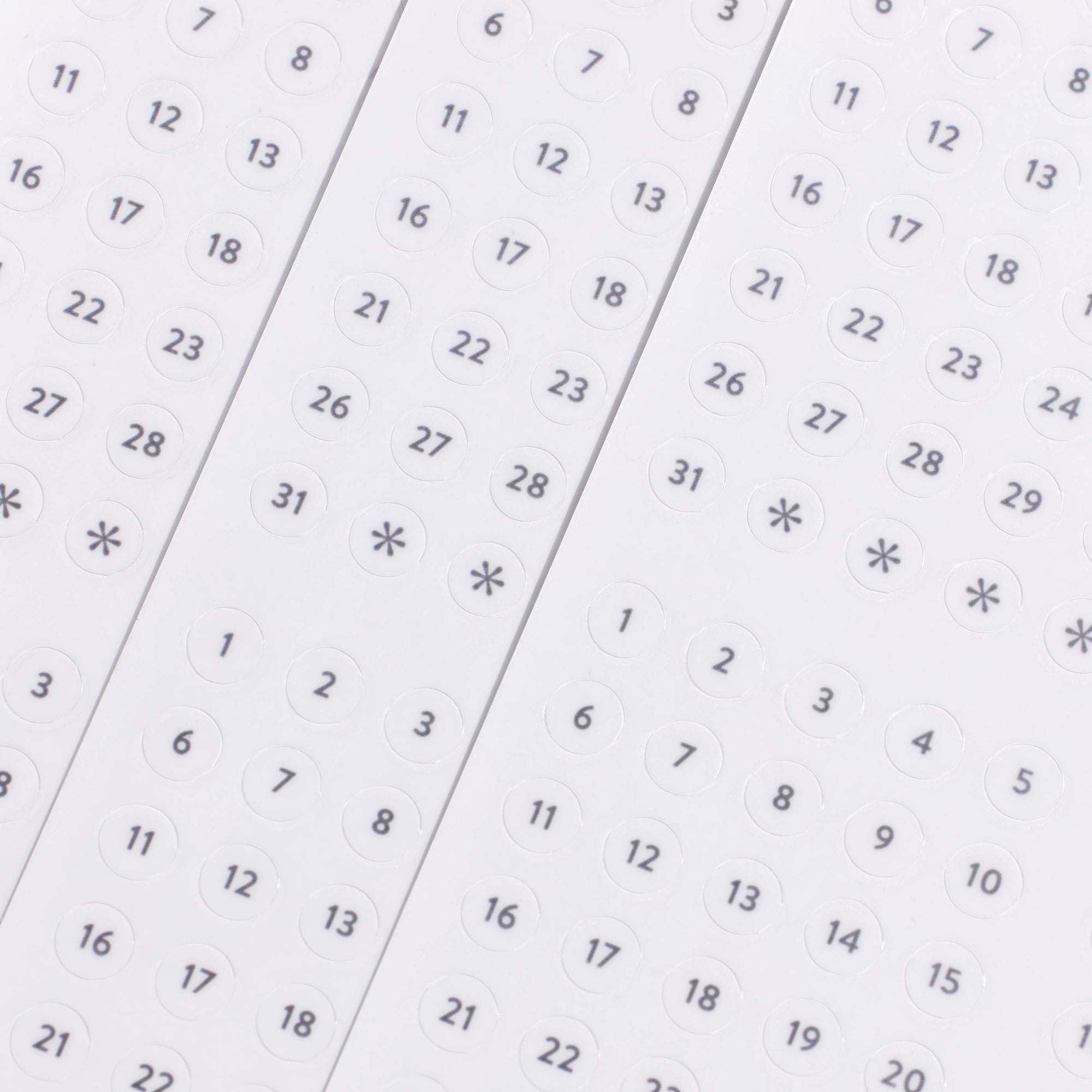 Date Dots - Clear