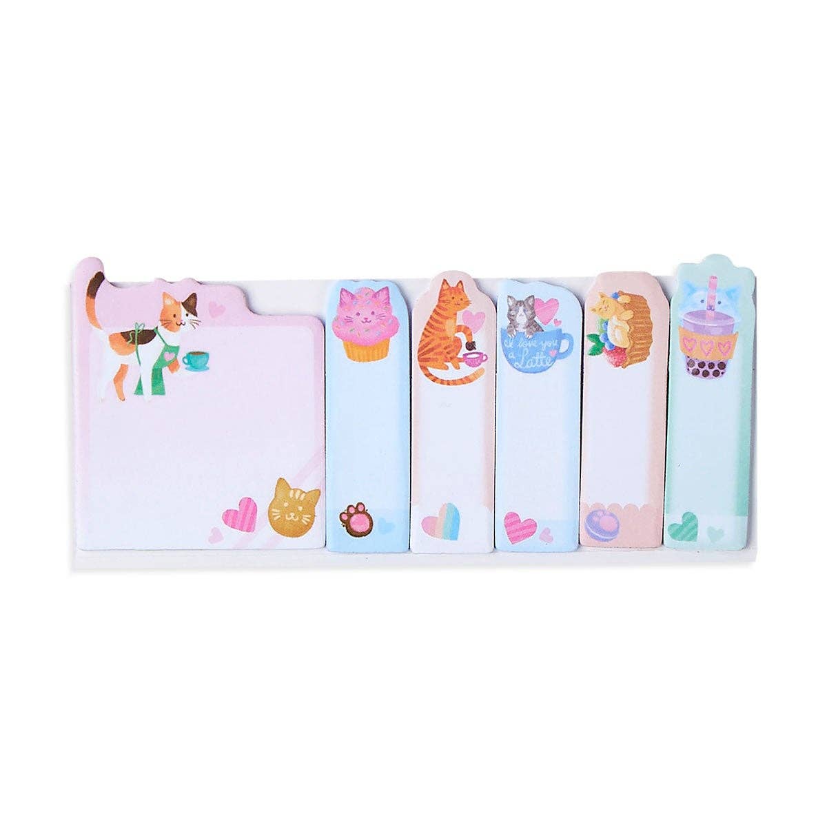 Note Pals Sticky Tabs - Cat Cafe (1 Pack)