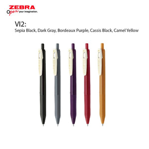 ZEBRA GEL PEN SARASA VINTAGE COLOR SET: VI2