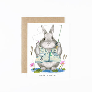 Fishing Dad Bunny