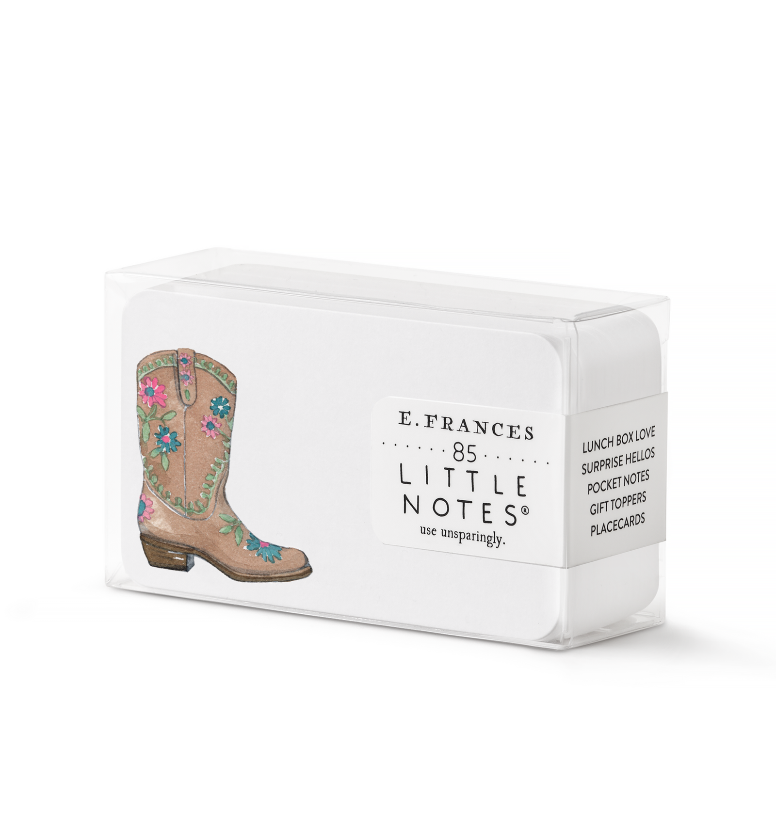Cowboy Boot Little Notes® – Boxed Set of 85 Mini Note Cards