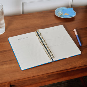 Bold Hardcover B5 Spiral Undated Daily Planner