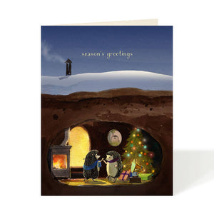Happy Burrow - Holiday Christmas Cards