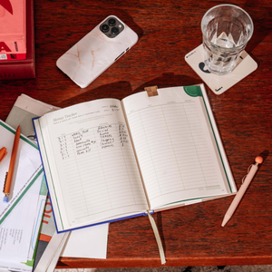 Guided Finance Planner, A5 Hardcover - Wonder