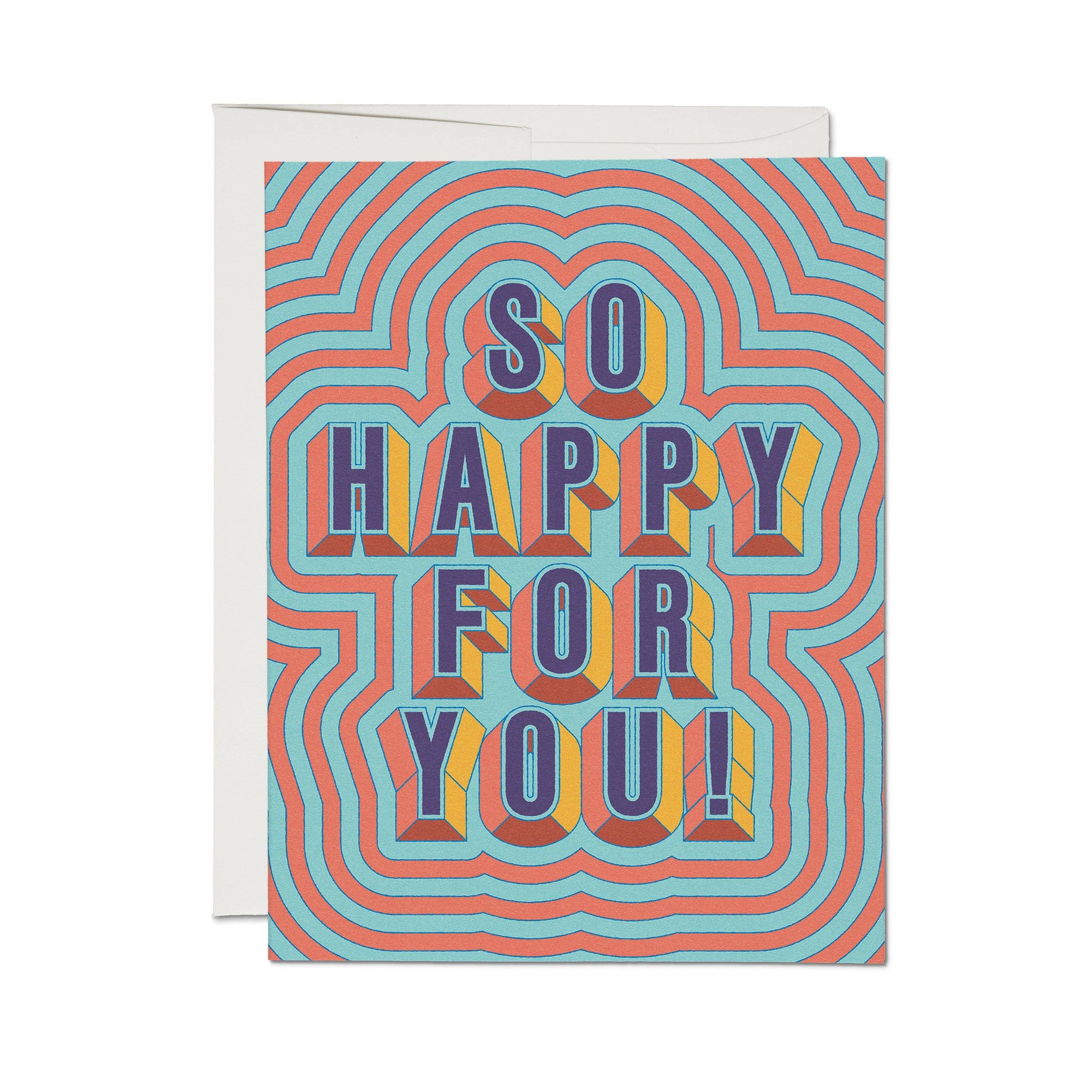 Happy For You greeting card: Single