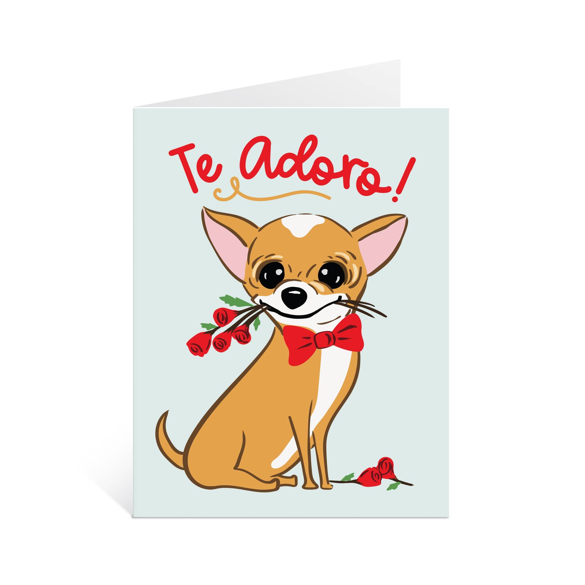 Te Adoro Chihuahua Dog | Love Card in Spanish (A2)
