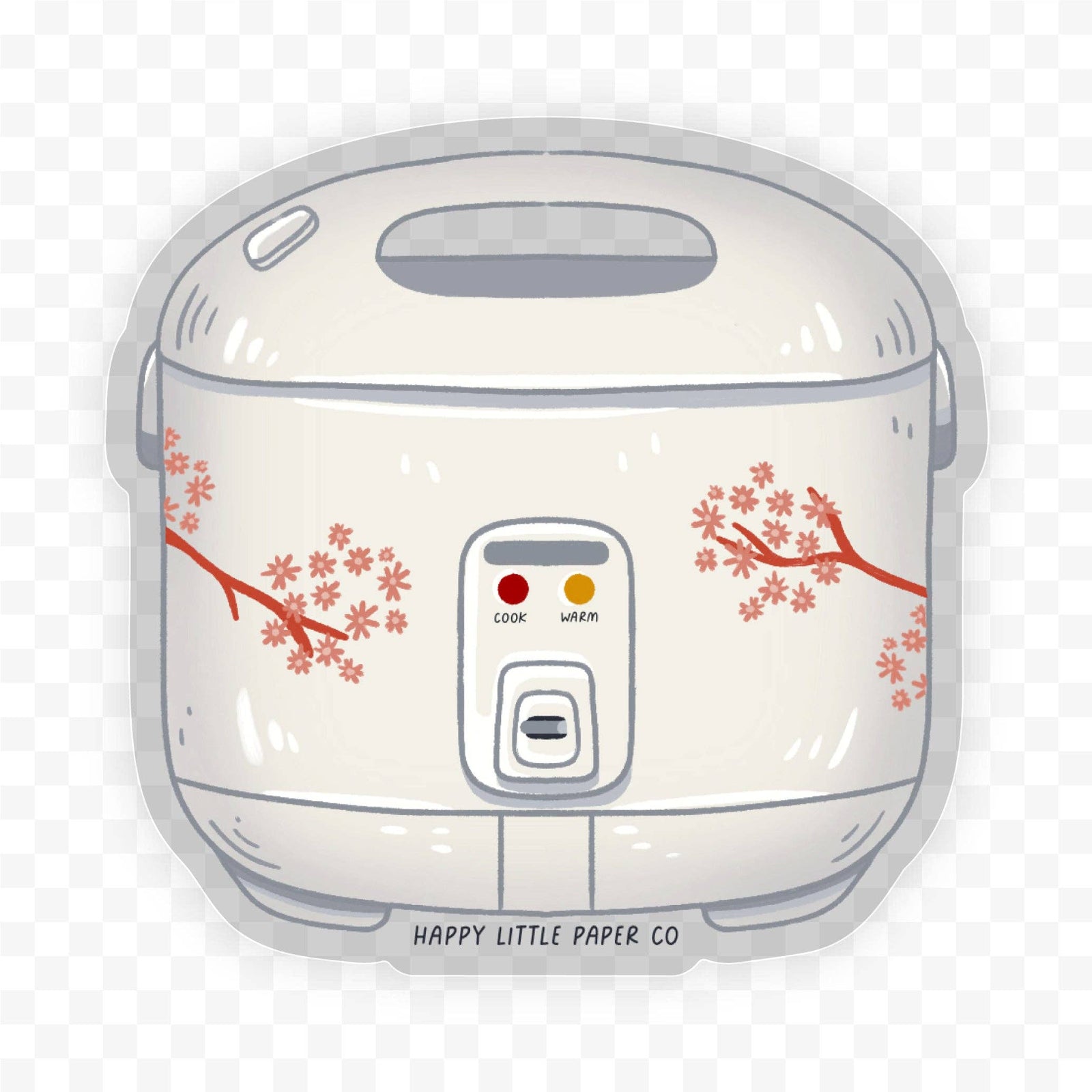 Rice Cooker Sticker