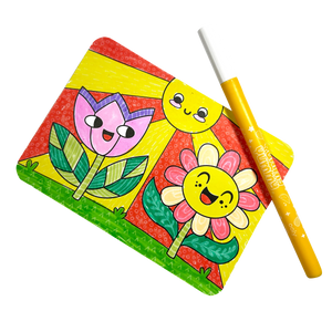 Undercover Art Hidden Patterns Color Activity - Garden Pals