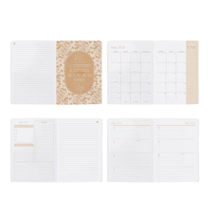 A5 Softbound LifePlanner - Forest Green, horizontal