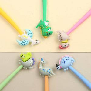 22623 DINO CARTOON GEL PEN-48