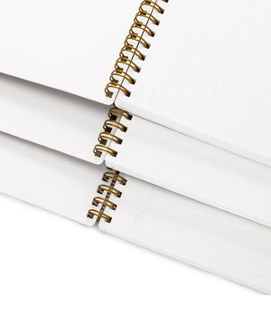 The Workbook - Natural Linen: Blank