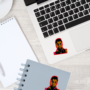 Jimmy | Stickers | Young Baldwin Pop Art |  Black Literary