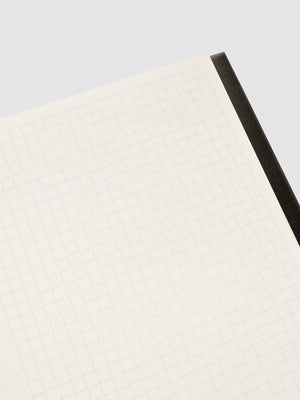 Perfect Bound Notebook | A5: Graph | Olive