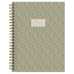 July 2026 - June 2027 Posies Medium Weekly Monthly Planner