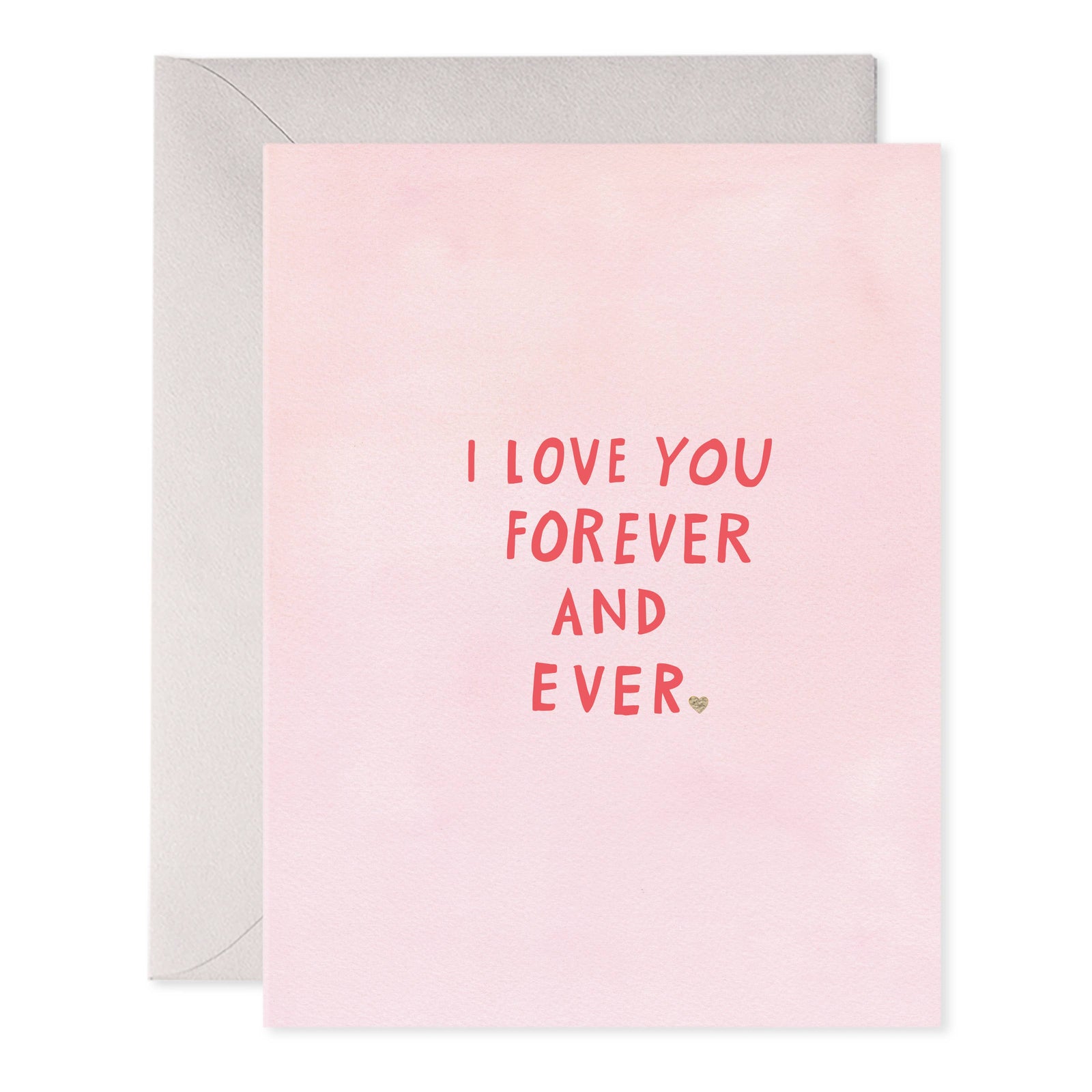 Pink Forever and Ever Greeting Card