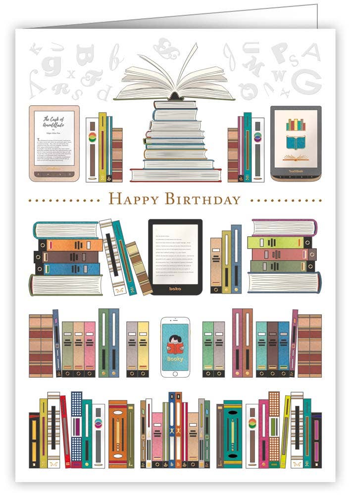 BIRTHDAY BOOKS GREETING CARD QUIRE