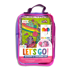 Let's Go!: Activity & Coloring Kit