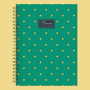 July 2026 - June 2027 Lovely Lemon Weekly Monthly Planner