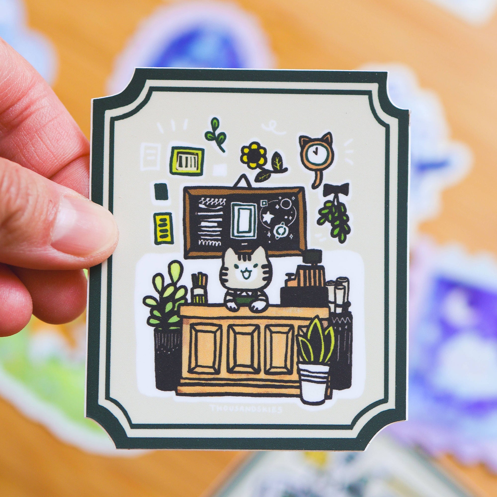 Vinyl Sticker Stationery Store