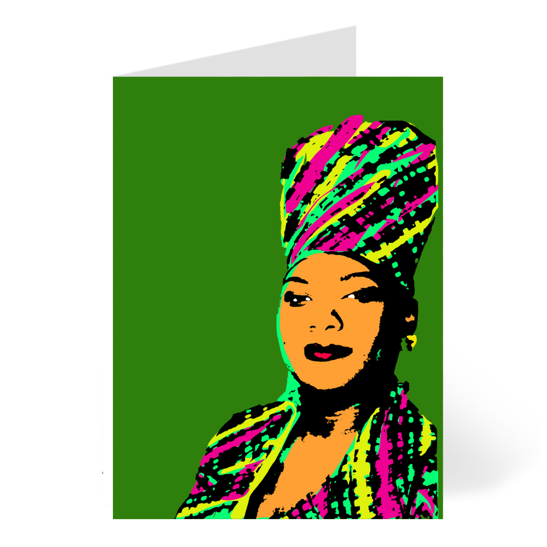 Queen Latifah Inspirational Card