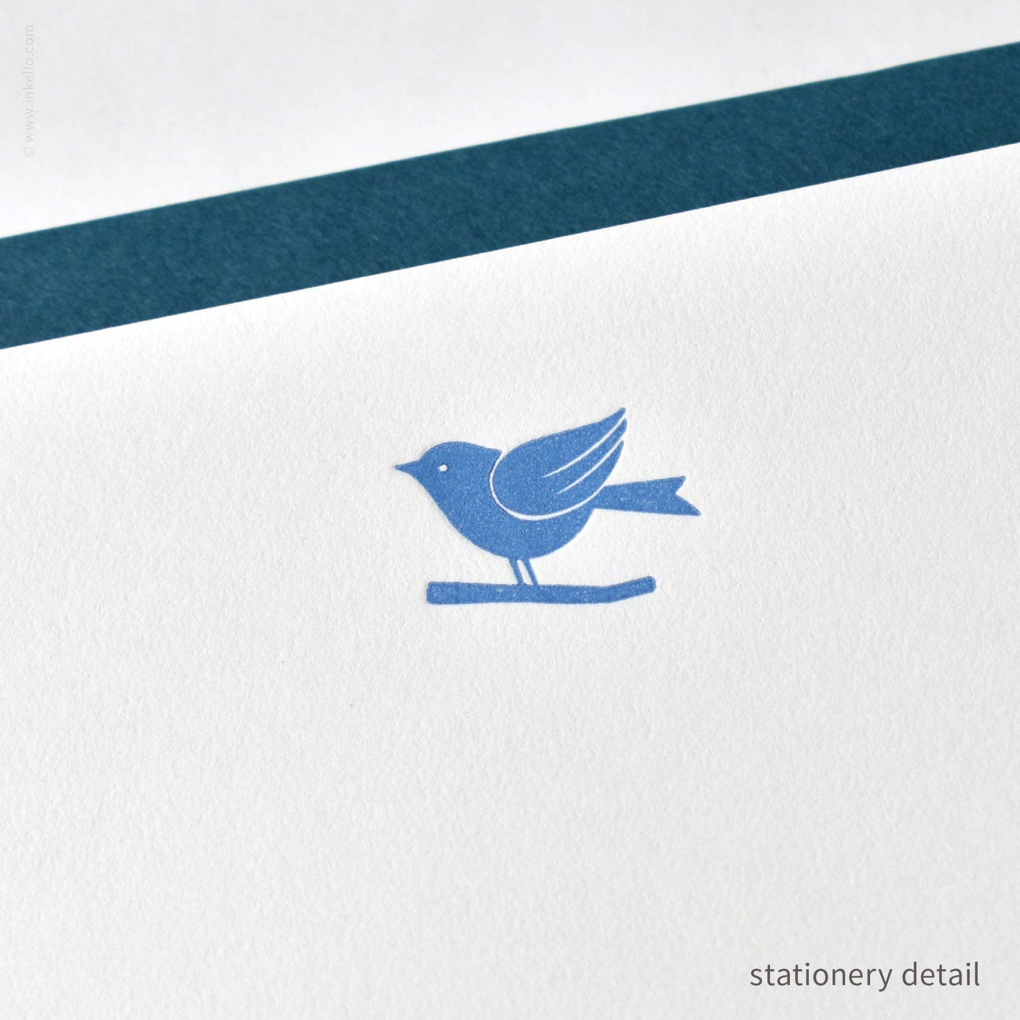 Stationery Set with Bluebird (#472)