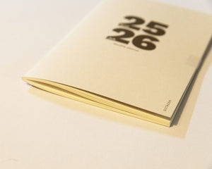 2025/2026 Small Monthly Planner PLUS · Similar A5 size