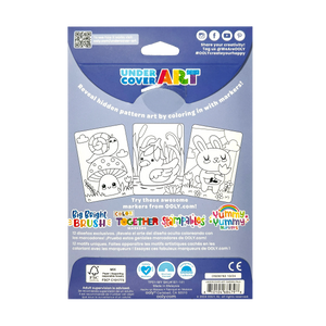 Undercover Art Hidden Patterns Color Activity - Garden Pals