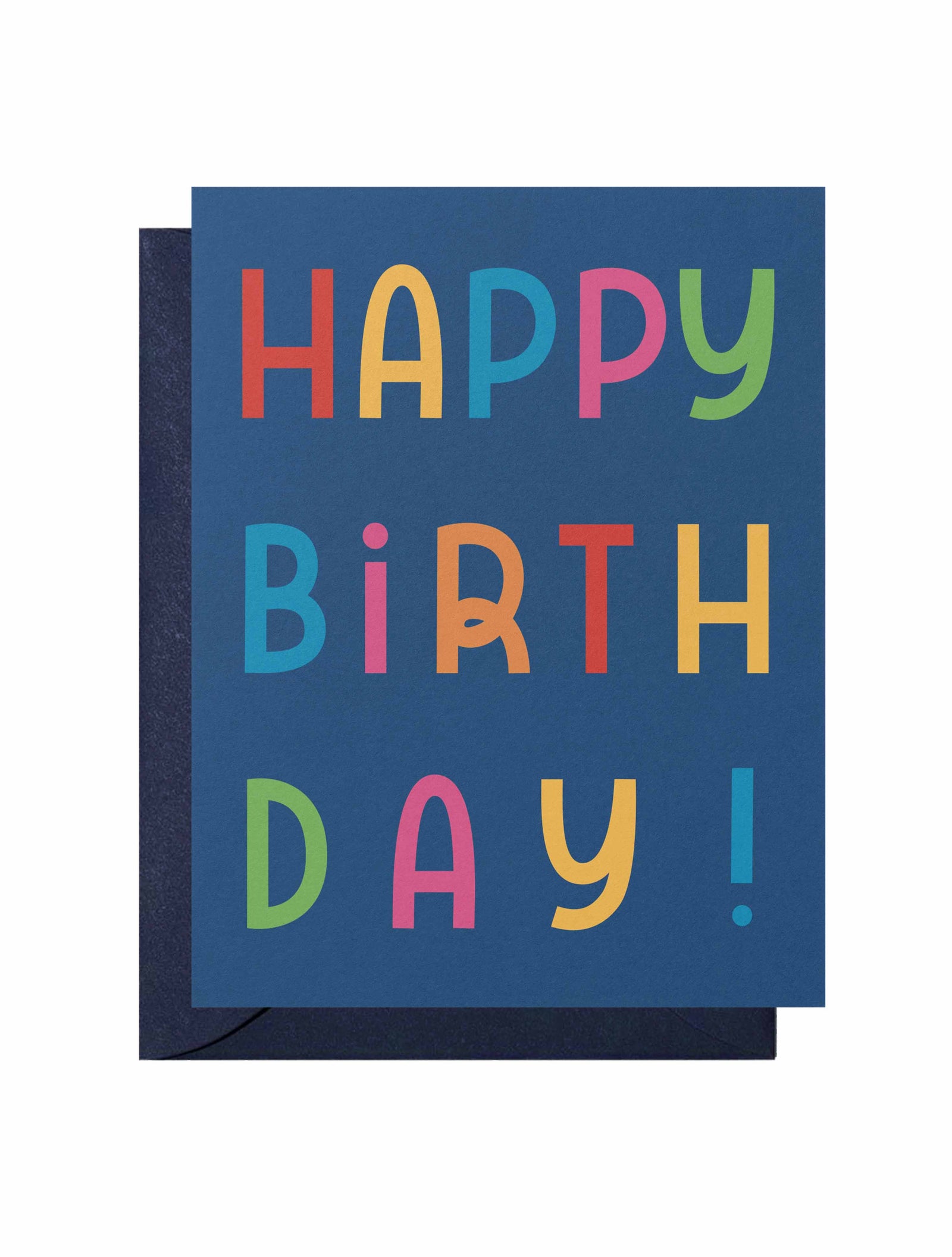 Minimal Happy Birthday Card