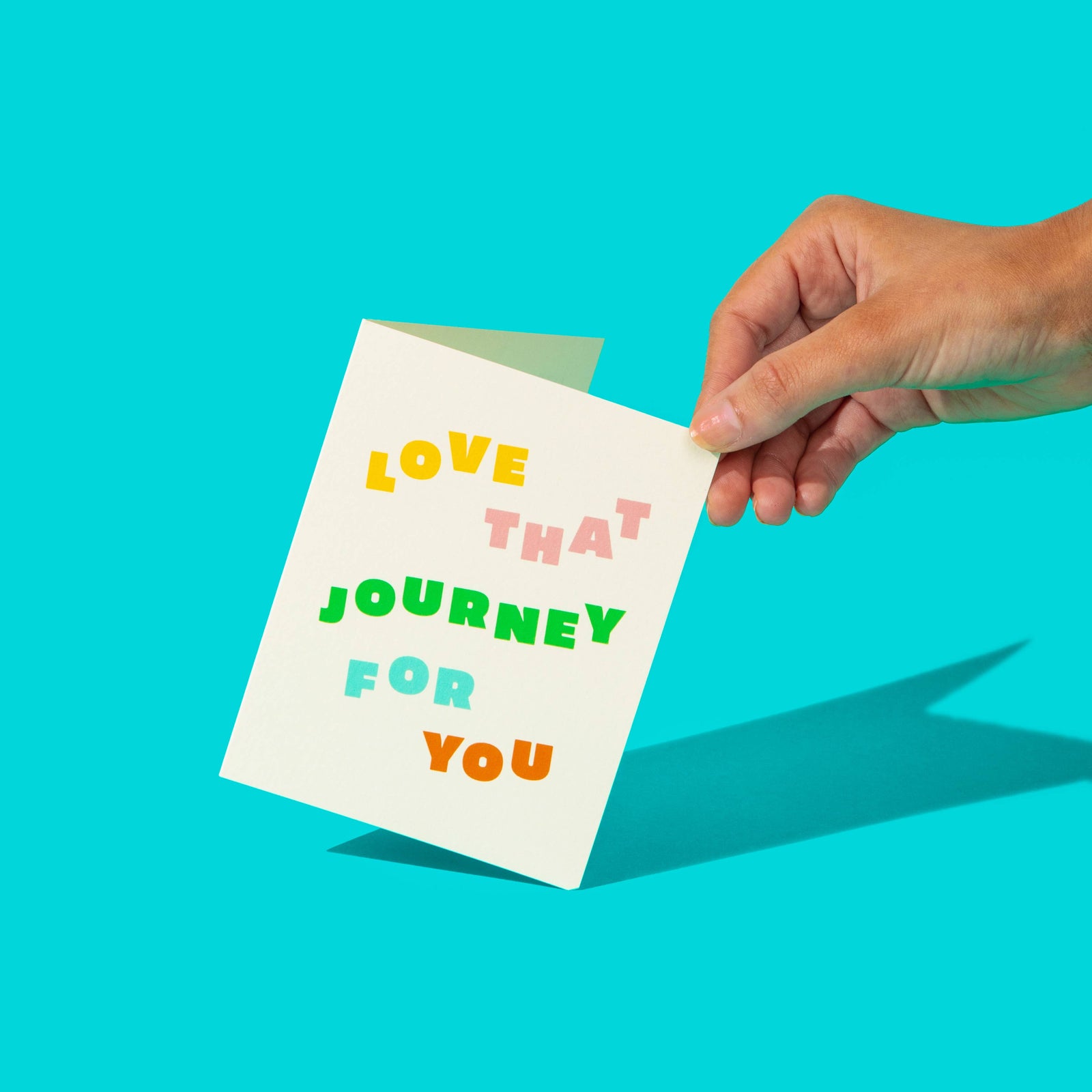 Love That Journey For You Greeting Card