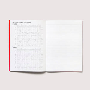 2025/2026 Small Monthly Planner · Similar A5 size
