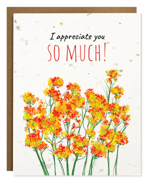 TOKA | Appreciate You | Plantable Card