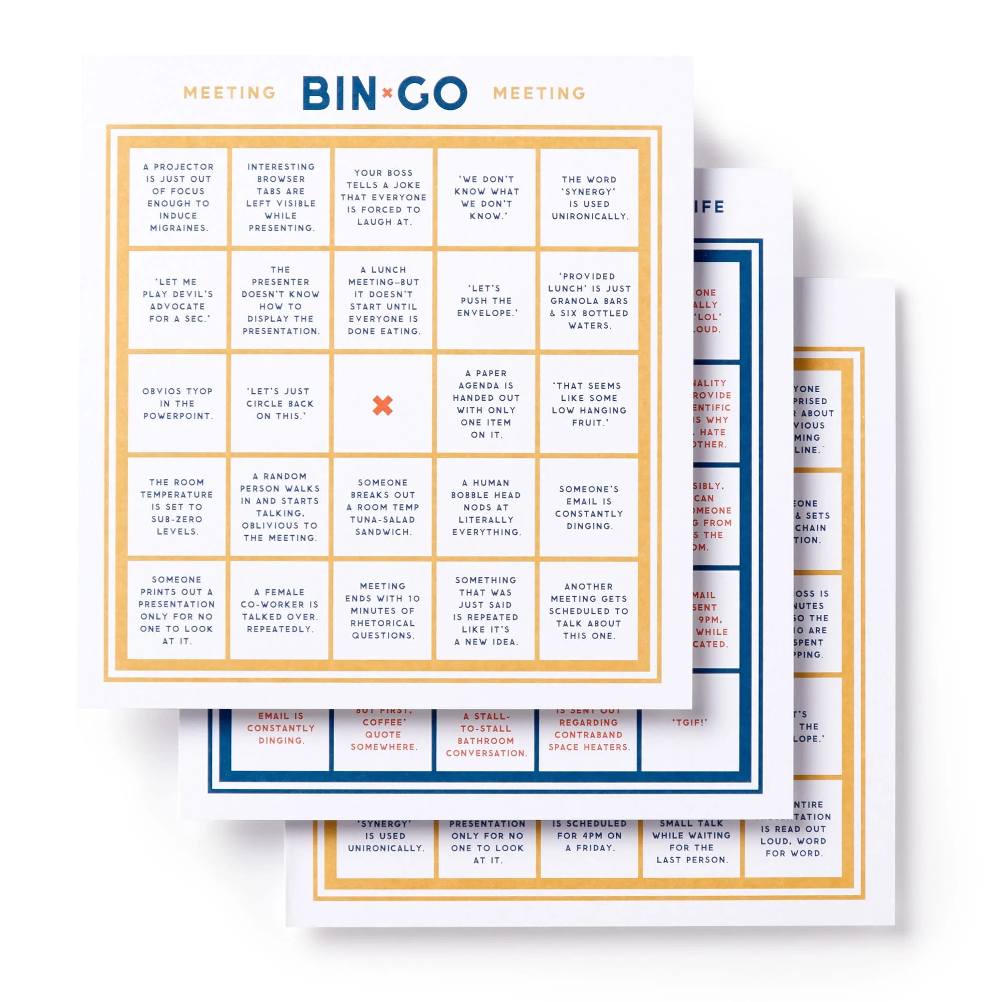 BINGO to a Dumb Meeting