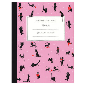 Cat Club Composition Book, Mr Boddington's Studio