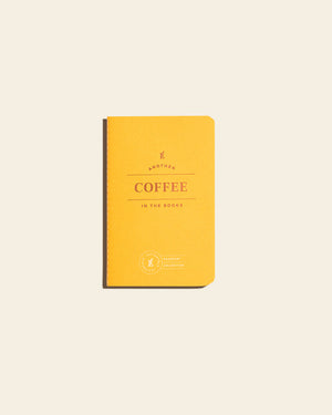 A6 Passport Notebook Softcover, LETTERFOLK in Coffee