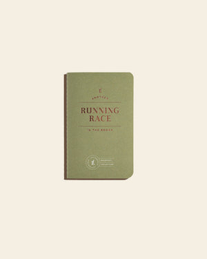 A6 Passport Notebook Softcover, LETTERFOLK in Running Race