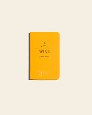 A6 Passport Notebook Softcover, LETTERFOLK in Wine