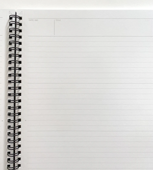 A5 Lined Mnemosyne Notebook hardcover, MARUMAN