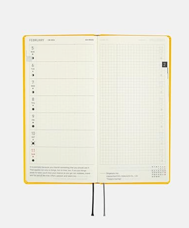 Hobonichi Techo WEEKs Mega- Yellow